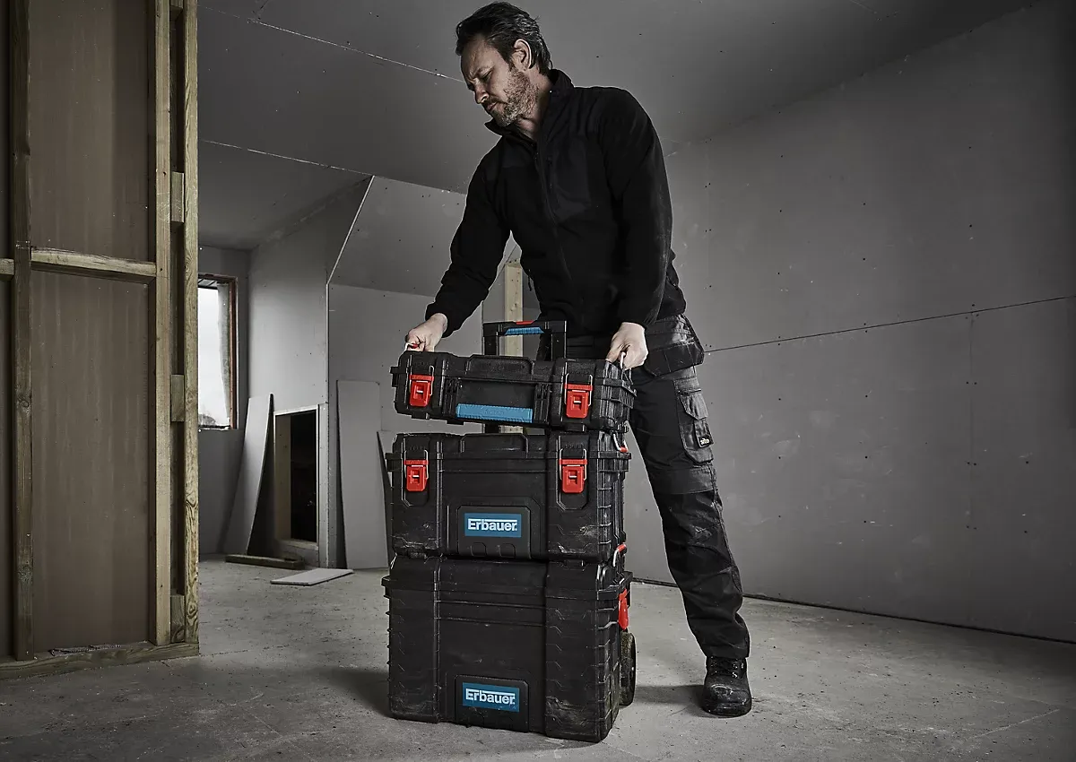 Erbauer Connecx Modular Storage 3 piece Toolbox set - Image 7